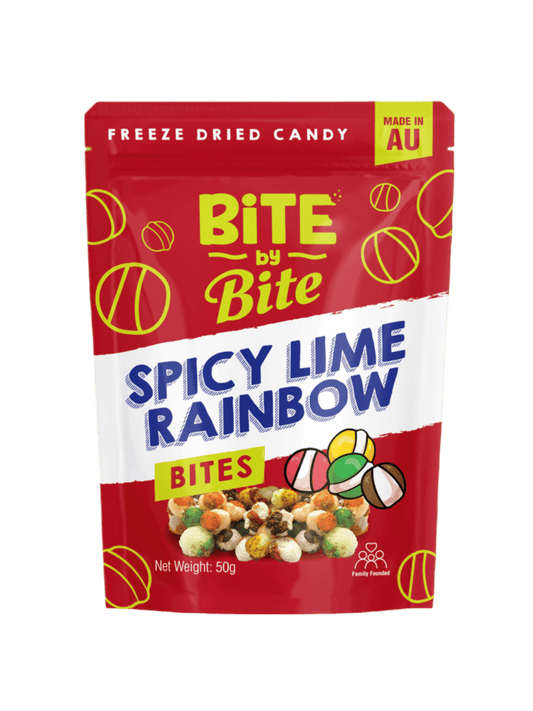 Spicy Lime Rainbow Bites